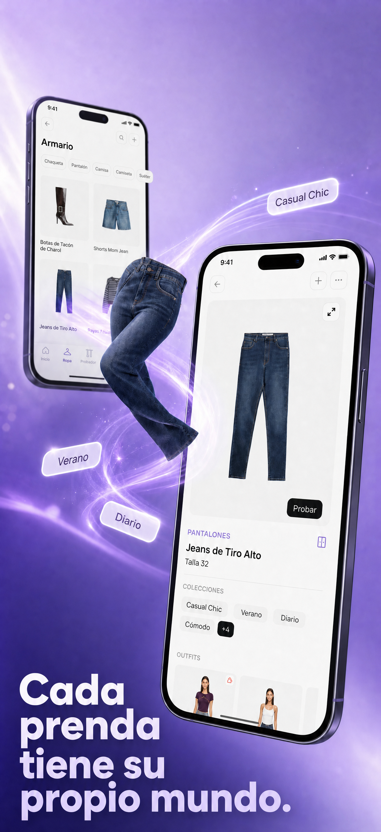 El Probador, con tus prendas convertidas en un look sobre tu modelo