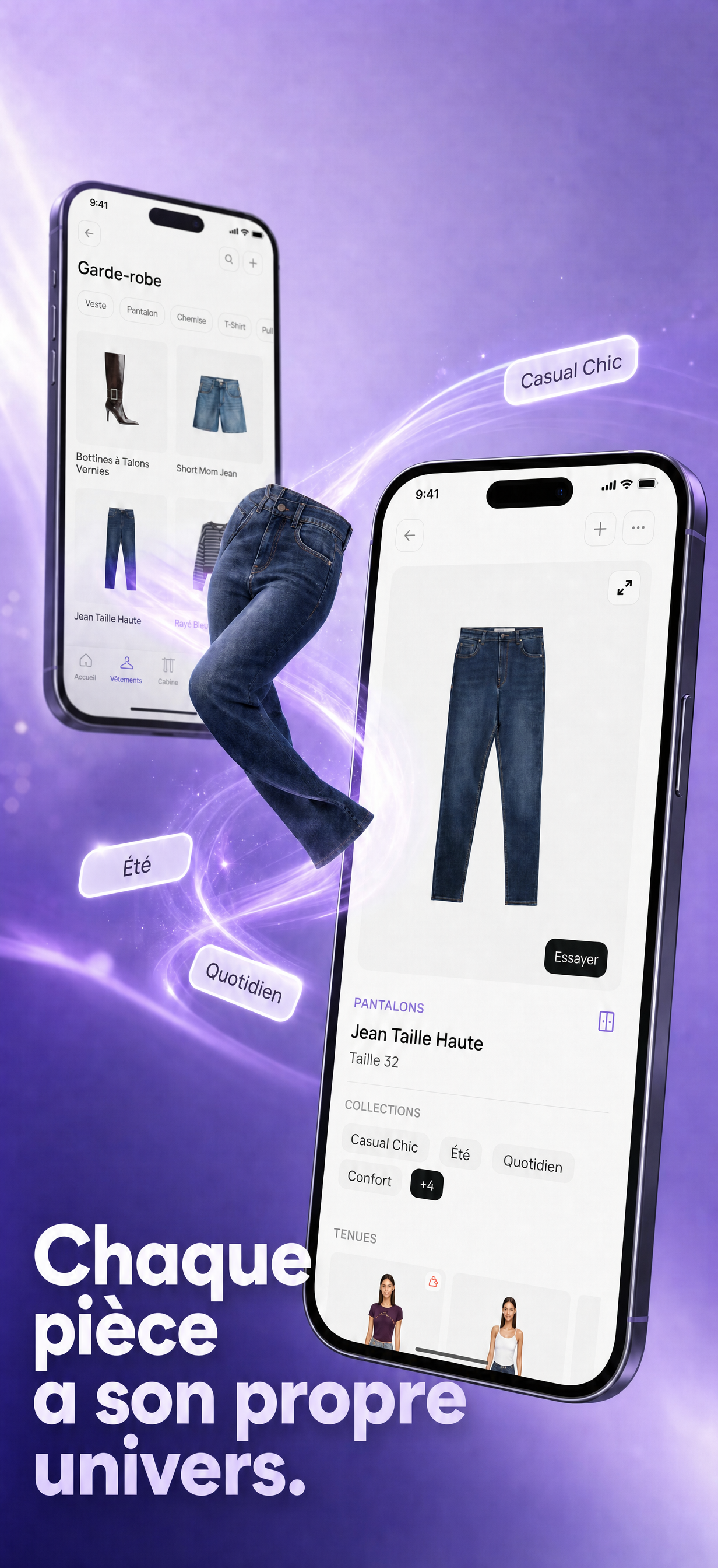 La Cabine d'Essayage, où vos pièces deviennent un look sur votre modèle