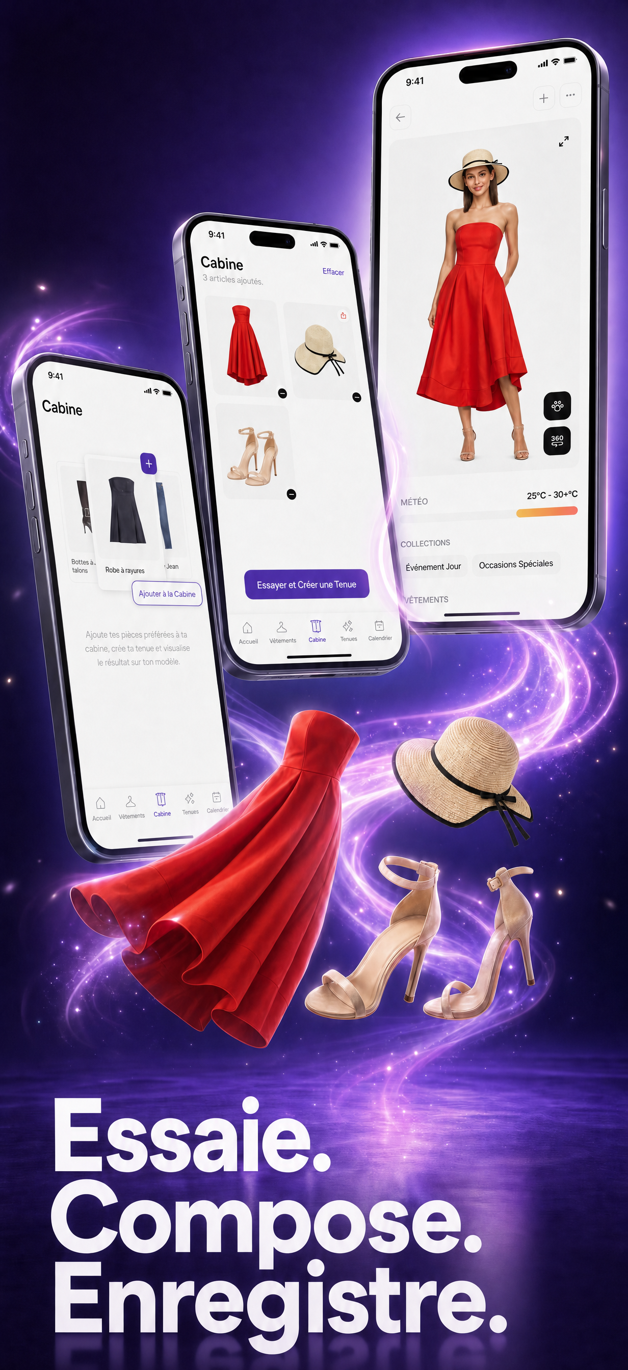 Iris, la styliste IA, qui suggère des tenues pour votre journée