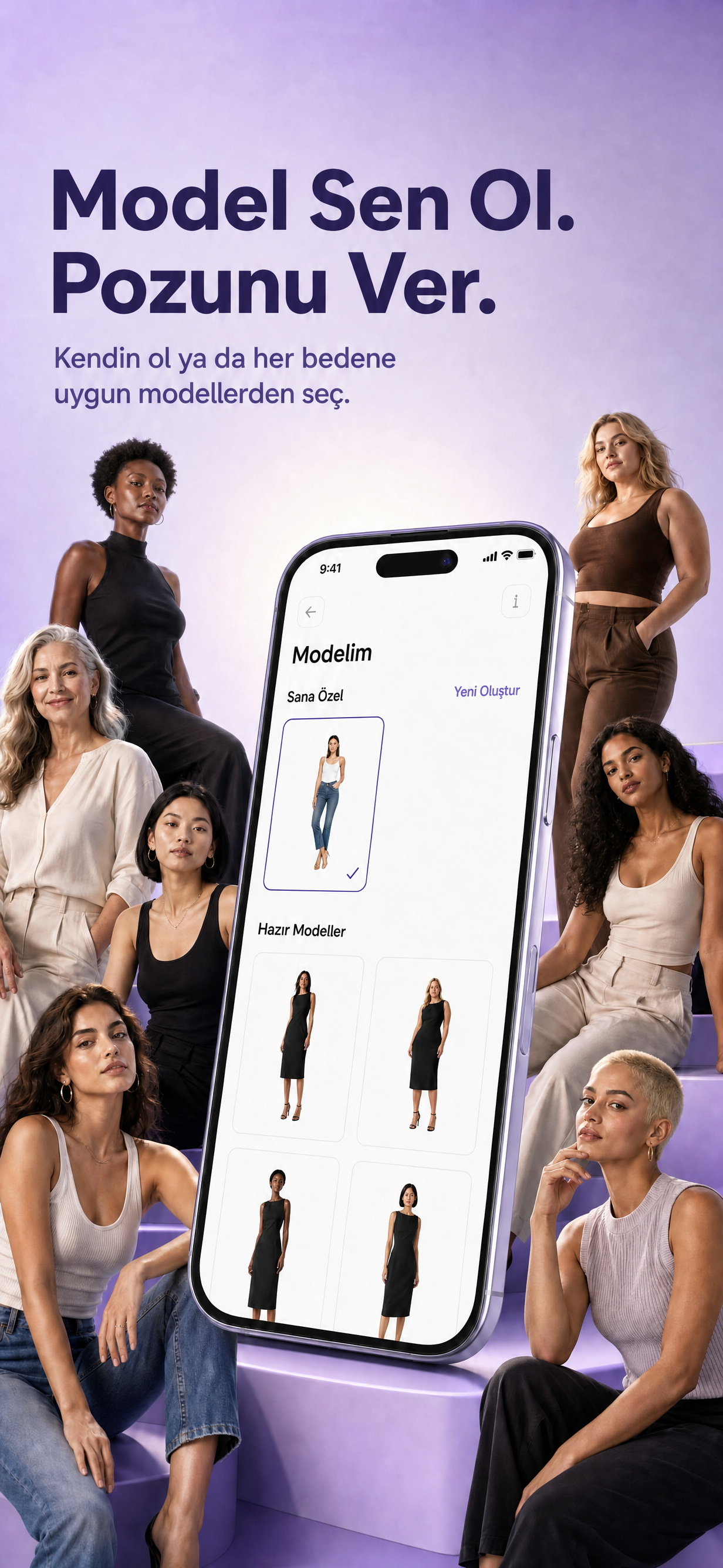 Modelini seçme, kendin ya da hazır bir vücut
